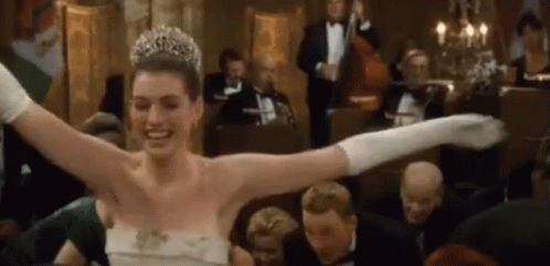 Princess Diaries GIF - Princess Diaries Excited Anne Hathaway GIFs