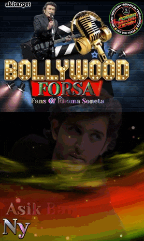 bollywood forsa fans of rhoma soneta poster