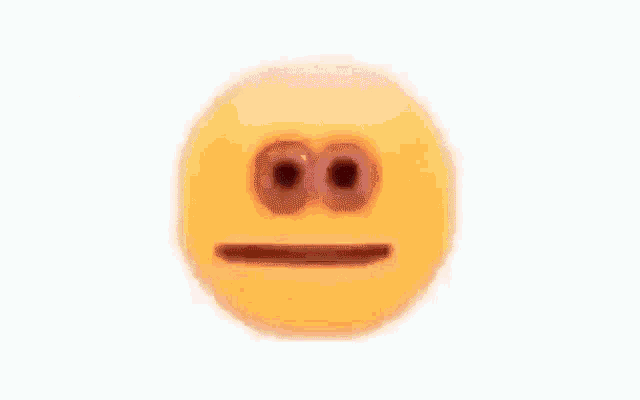 a person is holding a gun in front of an emoji face .
