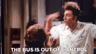 Out Of Control Struggle GIF - Out Of Control Struggle Bus GIFs
