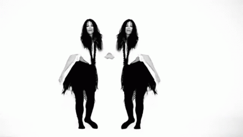 Grimes - Vanessa GIF - Black And White Dancing Grimes GIFs