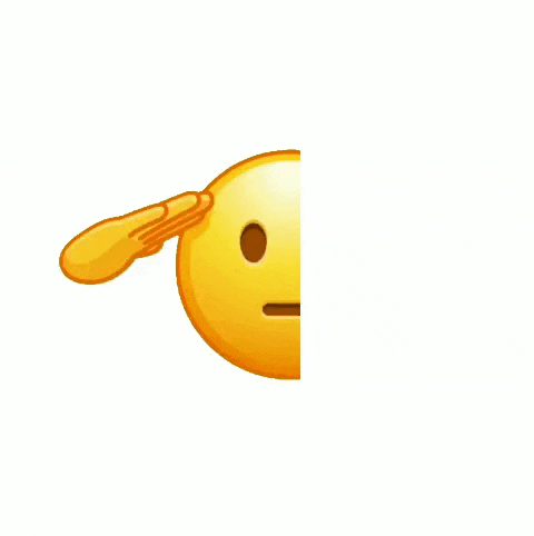 a yellow smiley face with a hand covering half of it 's face