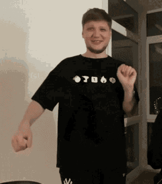 S1mple Excited GIF - S1mple Excited Flexing GIFs