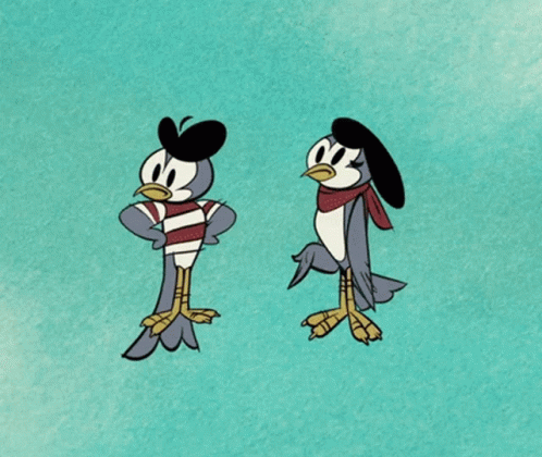 Disney Shrug GIF - Disney Shrug French Birds GIFs