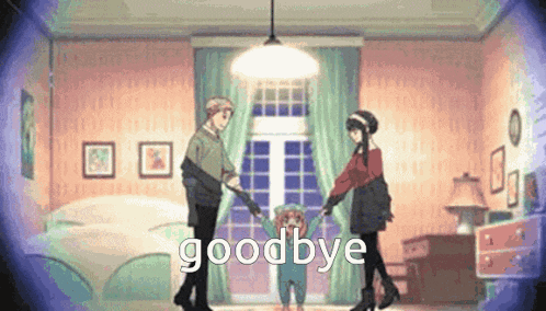 Goodbye Spy X Family GIF - Goodbye Bye Spy X Family GIFs
