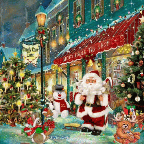 Frosty The Snowman Santa Claus Is Coming To Town GIF