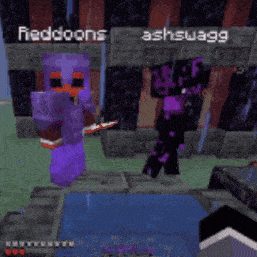 a screenshot of a video game with the name reddoons ashswag