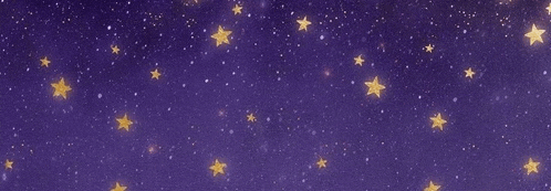 a purple background with yellow stars on it .