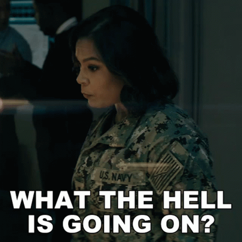 What The Hell Is Going On Lisa Davis GIF - What The Hell Is Going On Lisa Davis Seal Team GIFs