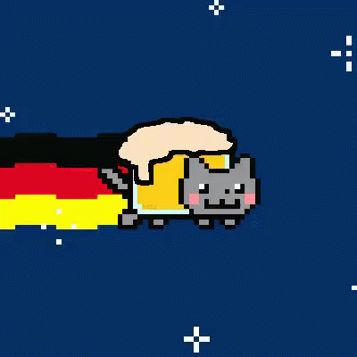 Duitsland GIF - Nyan Cat Beer Cat GIFs