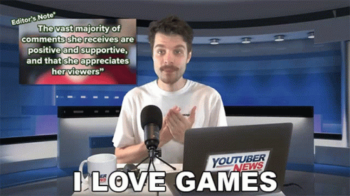 I Love Games Benedict Townsend GIF - I Love Games Benedict Townsend Youtuber News GIFs