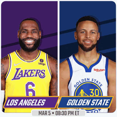Los Angeles Lakers Vs. Golden State Warriors Pre Game GIF - Nba Basketball Nba 2021 GIFs