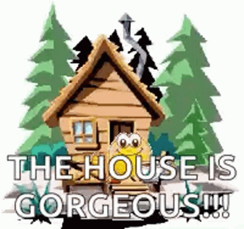The House Is Gorgeous Emoji GIF - The House Is Gorgeous Emoji Catoon GIFs