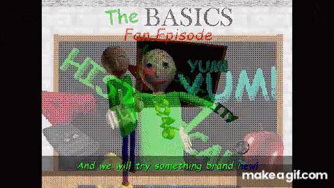 a video game called the basics fan episode is being played