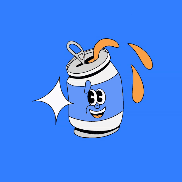 an illustration of a soda can with the words cheers voters of milwaukee below it