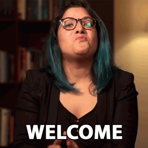 Welcome Aditi Mittal GIF - Welcome Aditi Mittal Thanks For Coming GIFs