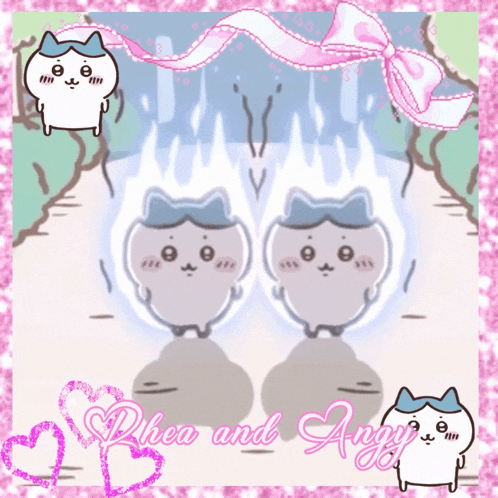 a drawing of a cat with the words phea and angy on the bottom