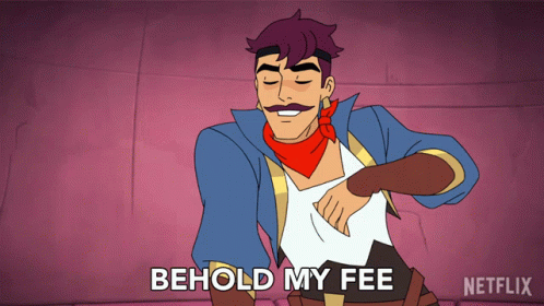 Behold My Fee GIF - Behold My Fee Cost GIFs