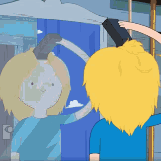 Shave Head Finn GIF - Shave Head Finn Adventure Time GIFs