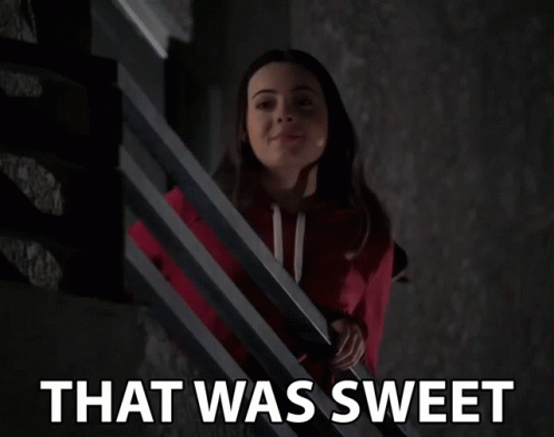 That Was Sweet Ava Allan GIF - That Was Sweet Ava Allan Touched GIFs