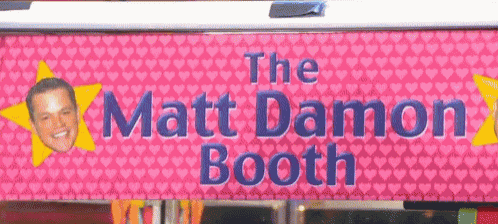 What Is Says On The Tin GIF - Confetti Matt Damon Booth Win GIFs