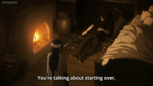 a man with long black hair says based on the assumption that they ll just start over is insane