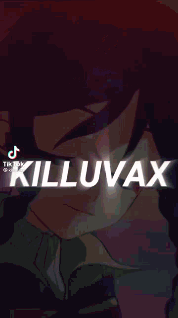 a cartoon of a girl with braids and the word killuvax on the bottom .