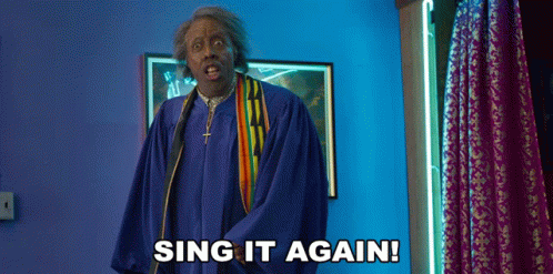 Sing It Again Reverend Brown GIF - Sing It Again Reverend Brown Arsenio Hall GIFs