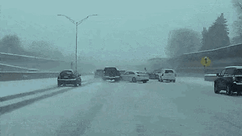 Snowy Roads GIF - Snowy Roads GIFs