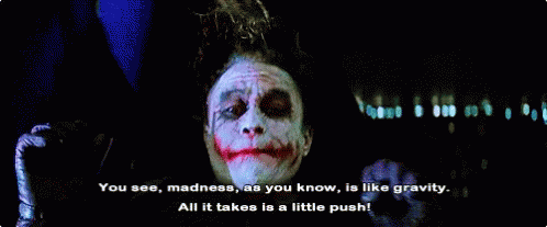 Madness Joker GIF - Madness Joker Heath Ledger GIFs