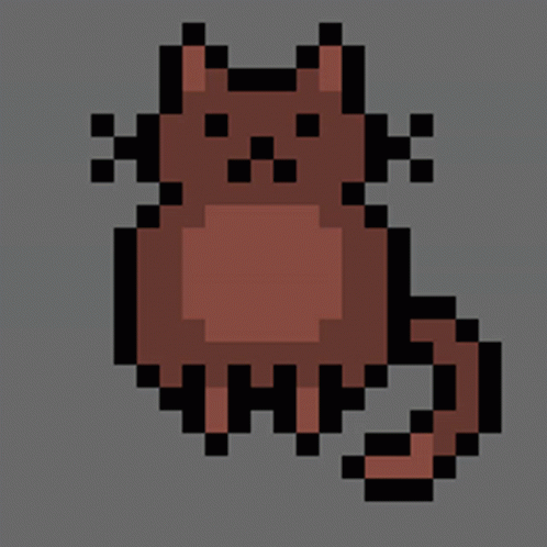 Cat Brown Cat GIF - Cat Brown Cat Animation GIFs