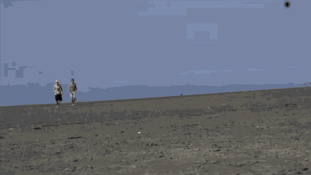 a man standing on a beach with the words stay fresh cheesebags