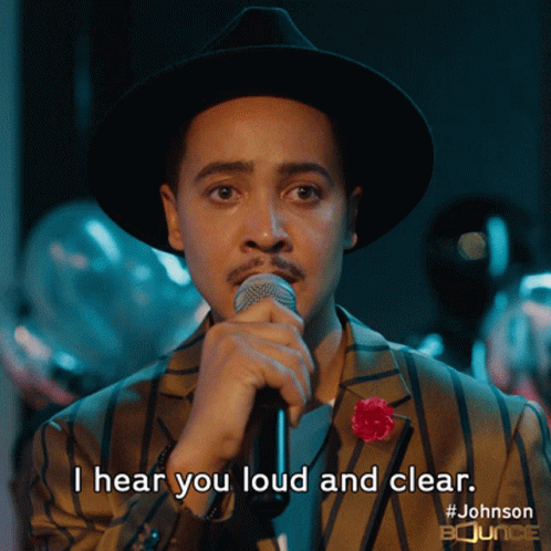 Hear You Loud And Clear Understand GIF - Hear You Loud And Clear Hear You Understand GIFs
