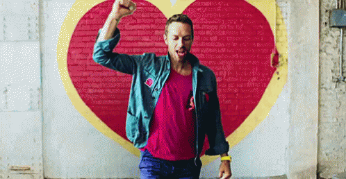 Chris Martin Coldplay GIF - Coldplay Chris Martin Fist Pump GIFs