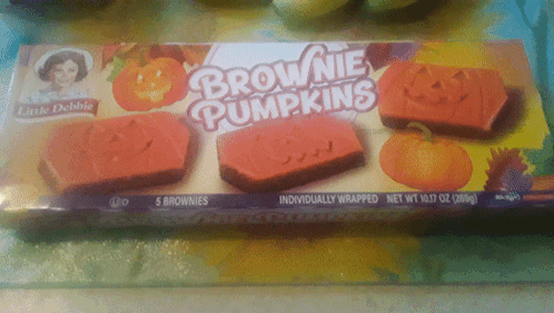 Little Debbie Brownie Pumpkins GIF - Little Debbie Brownie Pumpkins Brownies GIFs