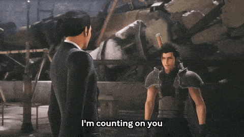 I'M Counting On You I'M Counting On You Zack Fair GIF - I'M Counting On You Counting On You I'M Counting On You Zack Fair GIFs
