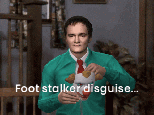 Stalker Tarantino GIF - Stalker Tarantino Feet GIFs