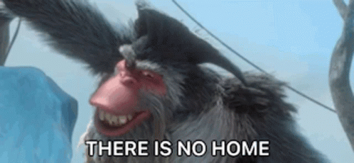 There Is No Home Ice Age GIF - There Is No Home Ice Age Captain Gutt GIFs