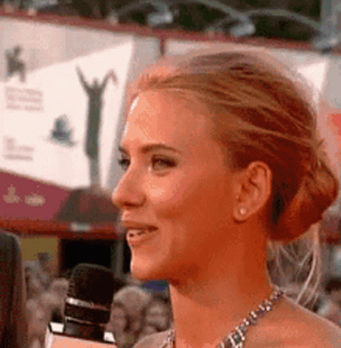 Winking How You Doin GIF - Winking How You Doin Scarlett Johansson GIFs