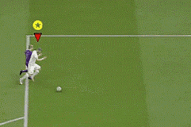 how is that not a foul should be a penalty on a soccer field