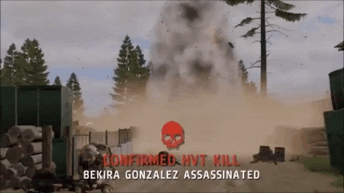 a video game screen shows a confirmed hit kill