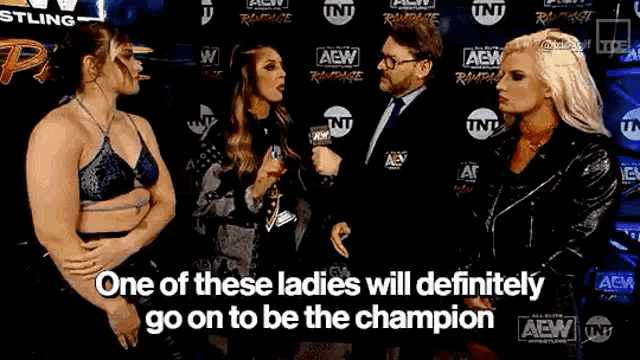 Britt Baker One Of These Ladies Will Definitely Go On To Be The Champion GIF