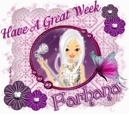 Have A Great Week Farhana GIF - Have A Great Week Farhana Girl GIFs