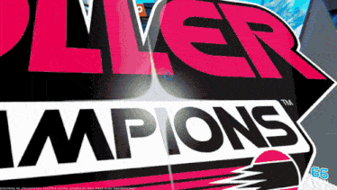 a sign that says oliver champions in pink and black
