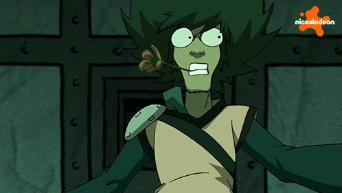 a cartoon character with a nickelodeon logo on the bottom right