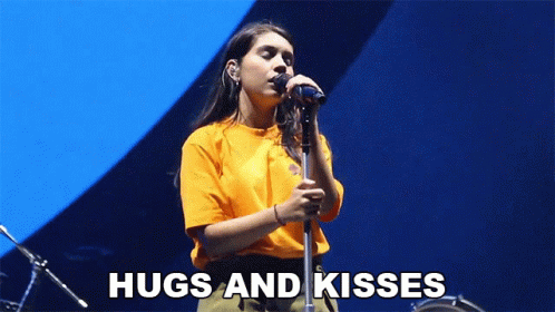 Hugs And Kisses Alessia Cara GIF - Hugs And Kisses Alessia Cara Rooting For You Song GIFs