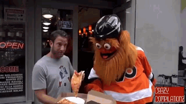 Gritty Philadelphia Flyers GIF - Gritty Philadelphia Flyers Flyers GIFs