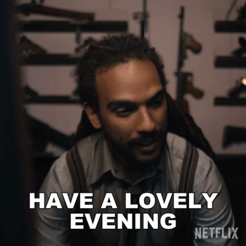 Have A Lovely Evening Club Attendant GIF - Have A Lovely Evening Club Attendant Cowboy Bebop GIFs