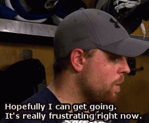 Phil Kessel Hopefully I Can Get Going GIF - Phil Kessel Hopefully I Can Get Going Its Really Frustrating Right Now GIFs