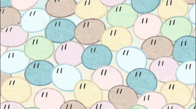 a bunch of different colored circles with the numbers 11 on them